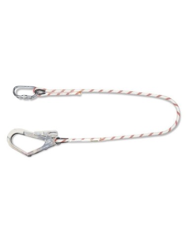 CUERDA SEG 1.5MT 12MM DIAMT CON MOSQUETONES STEELPRO