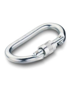 MOSQUETON SEG 15MM ROSCA ACERO AZOR STEELPRO