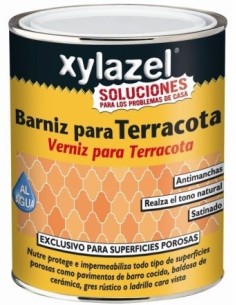 BARNIZ SUELO TERRA EXT. SAT. AGUA INC. XYLAZEL 750 ML
