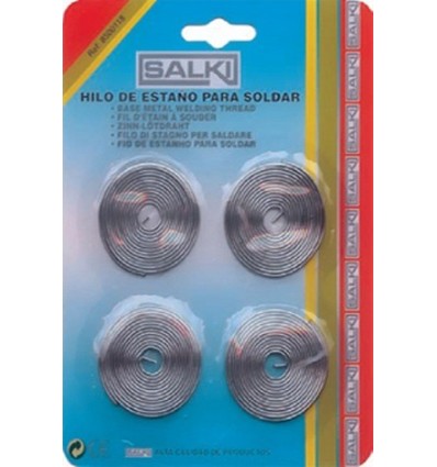 ESTAÑO SOLD HILO SALKI 4 PZ