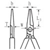 ALICATE DE PINZA PLANA DE MECANICO 6516 5 200