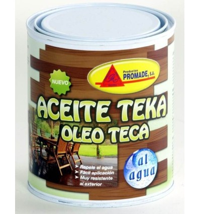 ACEITE TECA PROTECTOR 750 ML INC. AL AGUA PROMADE