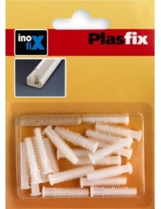 ANCLAJE CANALETA PVC BL ACCS INOFIX 20 PZ