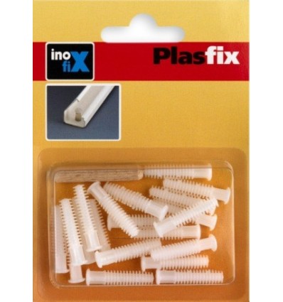 ANCLAJE CANALETA PVC BL ACCS INOFIX 20 PZ