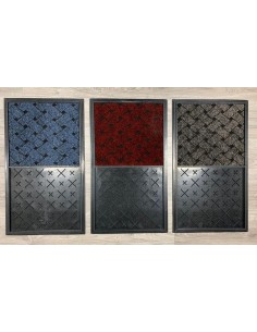 FELPUDO DESINFECTANTE 70X40CM RECTANGULAR MOQ+MOQ GOMA SURTI
