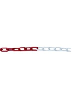 MT CADENA PLASTICO BL/RO 6 MM (25 MT)
