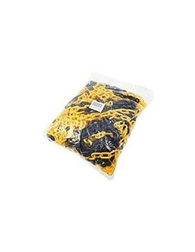 BOLSA 25 METROS CADENA PLASTICO 7.5 MM AM/NE