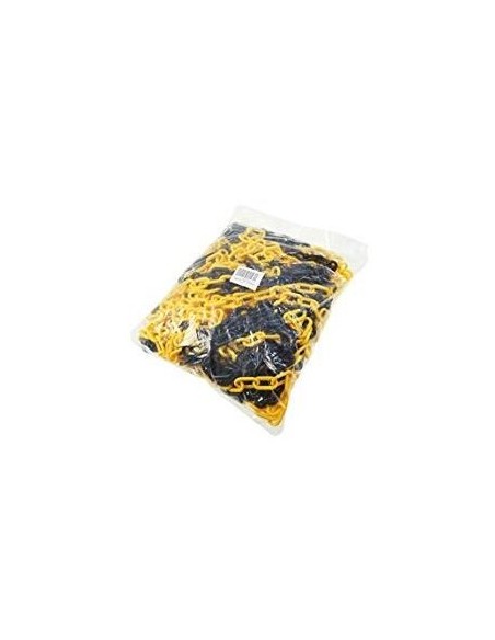 BOLSA 25 METROS CADENA PLASTICO 7.5 MM AM/NE