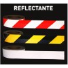 ROLLO CINTA REFLECTANTE ADHESIVA BLANCA 5CM X 46MT