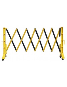 VALLA EXTENSIBLE CON RUEDAS 2.50MTS.