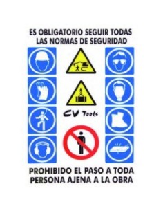 CARTEL PVC 1X0.70M COMBINADO 0244