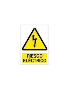 SEÑAL ADHESIVA 6X8 RIESGO ELECTRICO