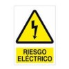SEÑAL ADHESIVA 6X8 RIESGO ELECTRICO