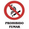 SEÑAL ADHESIVA 11X15 PROHIBIDO FUMAR