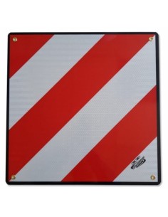 PLACA SEÑALIZACION CARGA 50X50CM SOBRESALIENTE REFLECTANTE B
