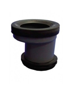 MANGUITO EVAC INODORO 90MM EXCENT. J/LAB. PVC T-90EL HIDROT