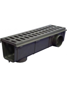 CANALETA EVAC REJ 500X130X130MM 90 PVC GR T-130G HIDROT