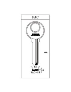 LLAVE EN BRUTO PUNTOS FAC-19