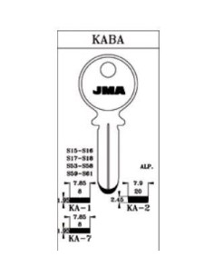 LLAVE EN BRUTO PUNTOS KA-2
