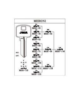 LLAVE EN BRUTO J.M.A. MER-1D