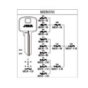 LLAVE EN BRUTO J.M.A. MER-1D
