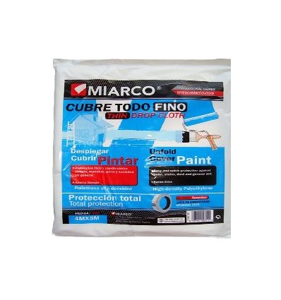 PLASTICO CUBRETODO FINO 2X50M