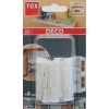 BLISTER DE 12 TACOS UNIVERSALES 4AS-K DECO 5 X 25 MM + TORNILLO