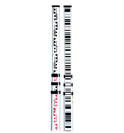 MIRA TELESCOPICA GSS111 PARA NIVELES OPTICO SPRINTER DE 5 M CON 4 SECCIONES