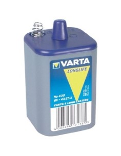 PILA ACUMULADOR BALIZA SEÑALIZACION 6V 4R25 SUPERLIFE VARTA