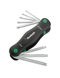 JUEGO LLAVES TORX EN NAVAJA GBX3
