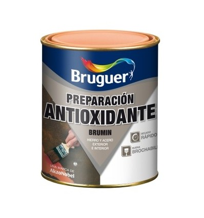 PINTURA PREP. METAL 250 ML NAR ANTIOX. S/PLOMO BRUMIN BRUGUE