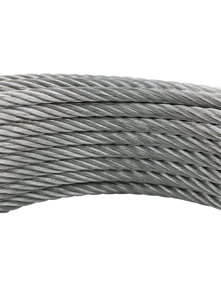 CABLE ACERO GALVANIZADO 6X19+1 8MM 50MT