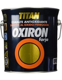 ESMALTE ANTIOXI. FORJA 4 LT GR/AC EXT. OXIRON TITAN