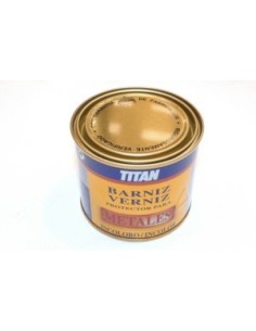 BARNIZ METALES 250 ML INCOLORO TITAN
