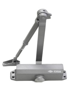 CIERRAPUERTAS CORTAFUEGO SIN RETENCION PLATA 60KG C1422
