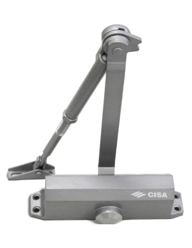 CIERRAPUERTAS CORTAFUEGO SIN RETENCION PLATA 60KG C1422