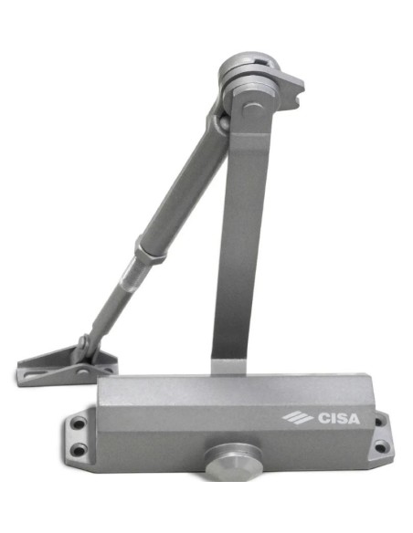 CIERRAPUERTAS CORTAFUEGO SIN RETENCION PLATA 60KG C1422