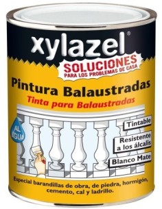 PINTURA BALAUSTRADAS 750 ML BL MATE XYLAZEL