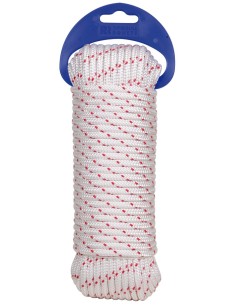 CUERDA ARRANQUE MOTORES 4MM 25 MT BLANCA