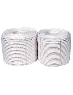 CUERDA NYLON CABLEADA 14MM 100 MT CABLEADA MATE