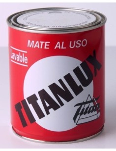 PINTURA PLAST MATE 750 ML BL INT. SINT. AL USO TITAN