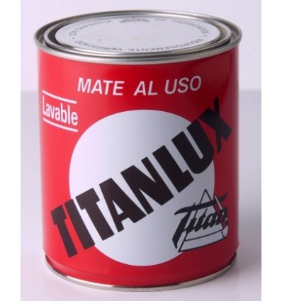 PINTURA PLAST MATE 750 ML BL INT. SINT. AL USO TITAN