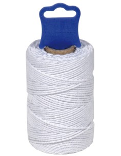 HILO ALGODON CABLEADO 1.5MM 100 MT BLANCO