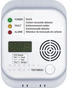 DETECTOR GAS MONOXIDO CARBONO SMARTWARES
