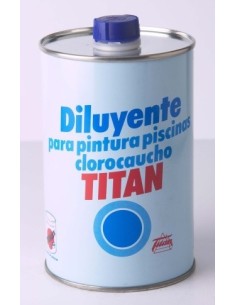 DILUYENTE PINT PISCINA AL DISOLVENTE TITAN 1 LT