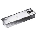 CIERRAPUERTAS SUELO BTS-75V VAIVEN INOX CON FIJACION COMPLETO