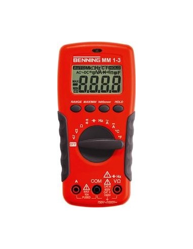 MULTIMETRO DIGITAL MM 1-3 BENNING