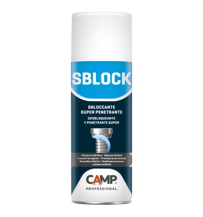 SUPER LUBRICANTE DESBLOQUEANTE SBLOCK EN AEROSOL DE 400 ML