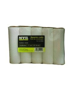 RODILLO PINT R/MINI 5 PZ 11 CM MULTIUSOS PORO 0 NIVEL