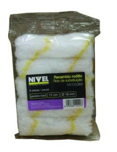 RODILLO PINT R/MINI 5 PZ 11 CM SUP.LISA NIVEL